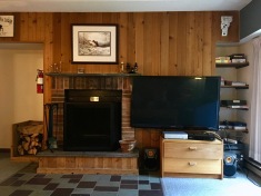 55" Flat Screen and free firewood